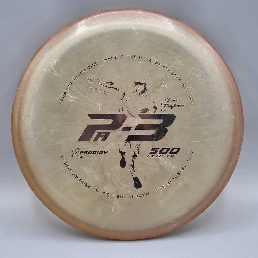 Prodigy Disc PA-3 Putter 173g Gold 500 Plastic Cameron Colglazier Disc